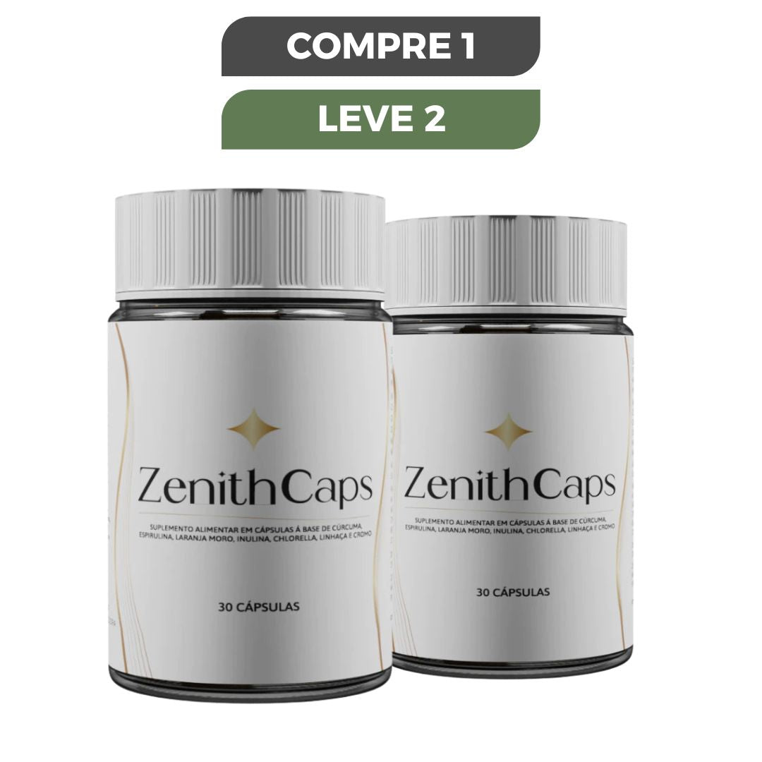 Zenith Caps - EMAGRECEDOR Termogênico - Apoio Natural para Emagrecimento Diário