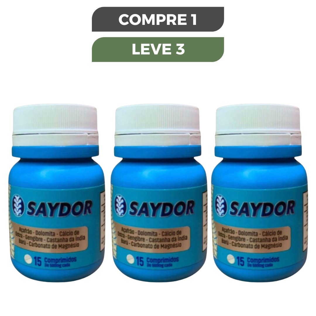 Saydor - Alívio Natural Das Dores - Promoção Oficial