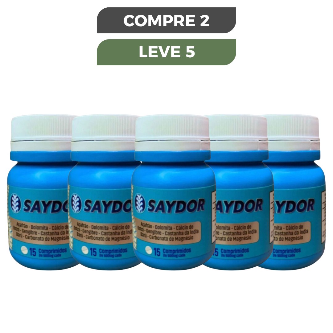 Saydor - Alívio Natural Das Dores - Promoção Oficial