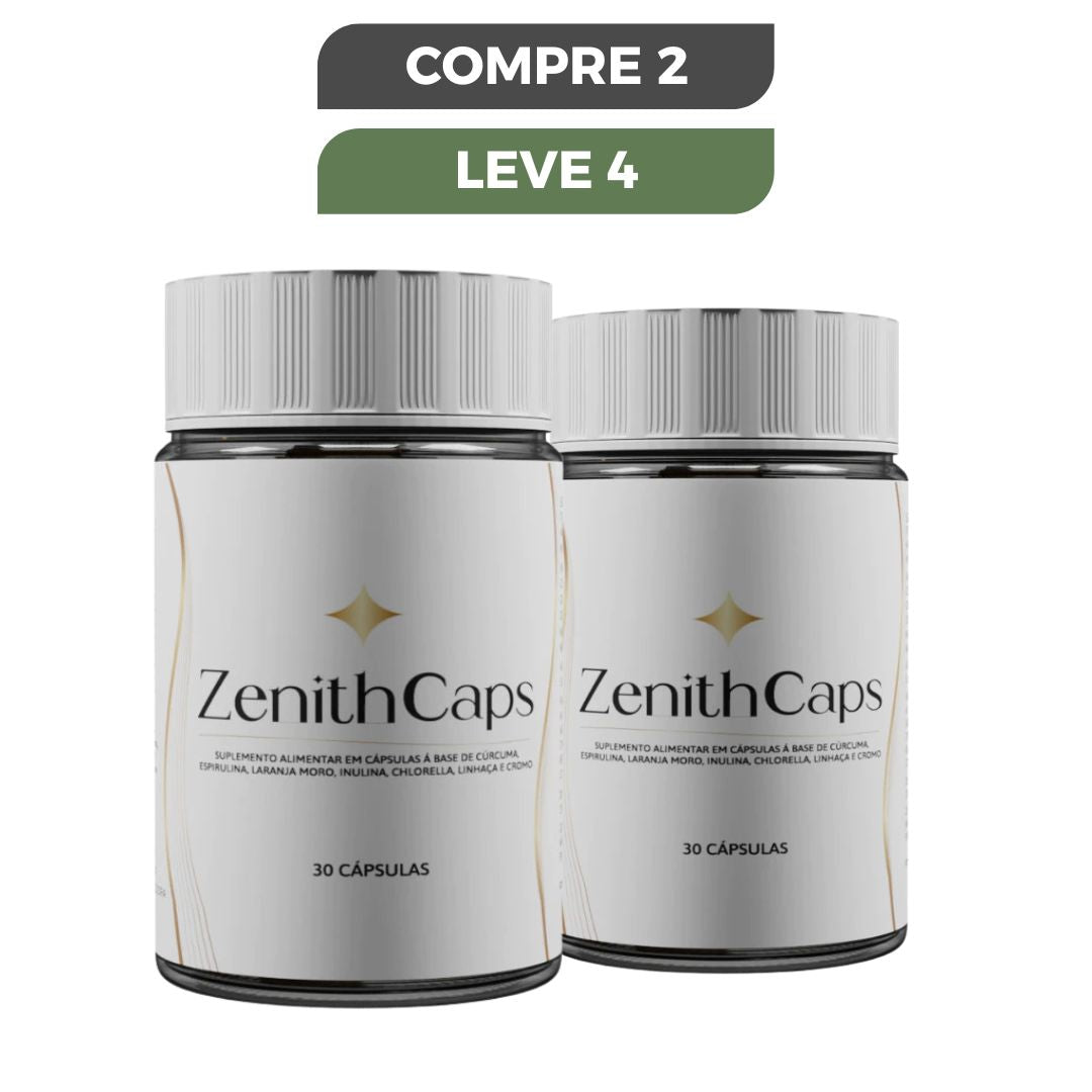 Zenith Caps - EMAGRECEDOR Termogênico - Apoio Natural para Emagrecimento Diário