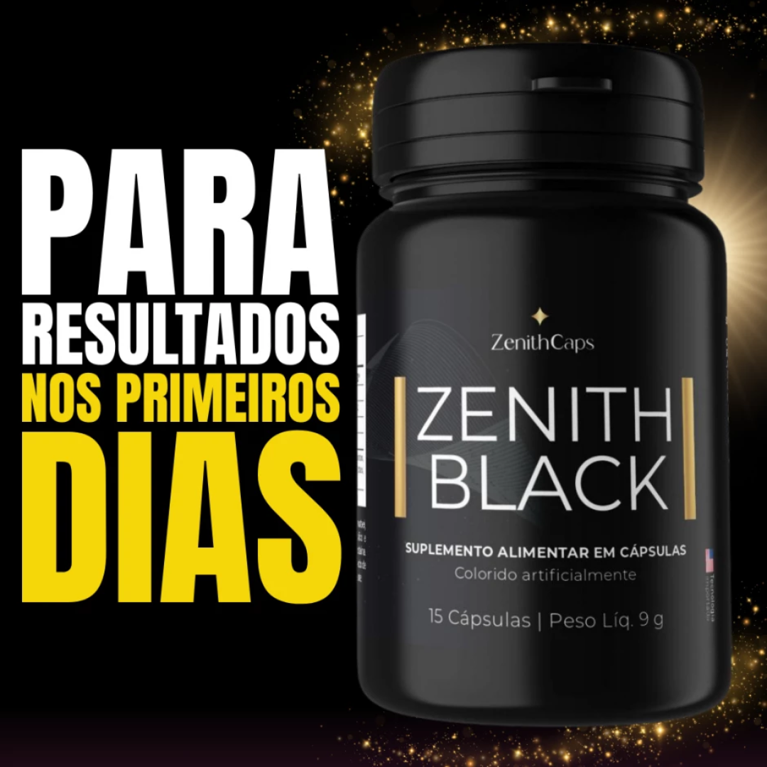 ZENITH BLACK Suplemento EMAGRECEDOR Termogênico LANÇAMENTO + Frete Grátis Para Todo Brasil