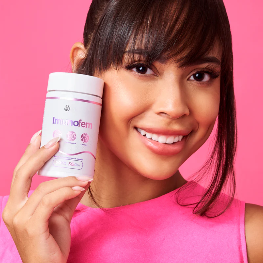 Imunofem – Suplemento para o Bem-Estar Íntimo Feminino + Frete Grátis