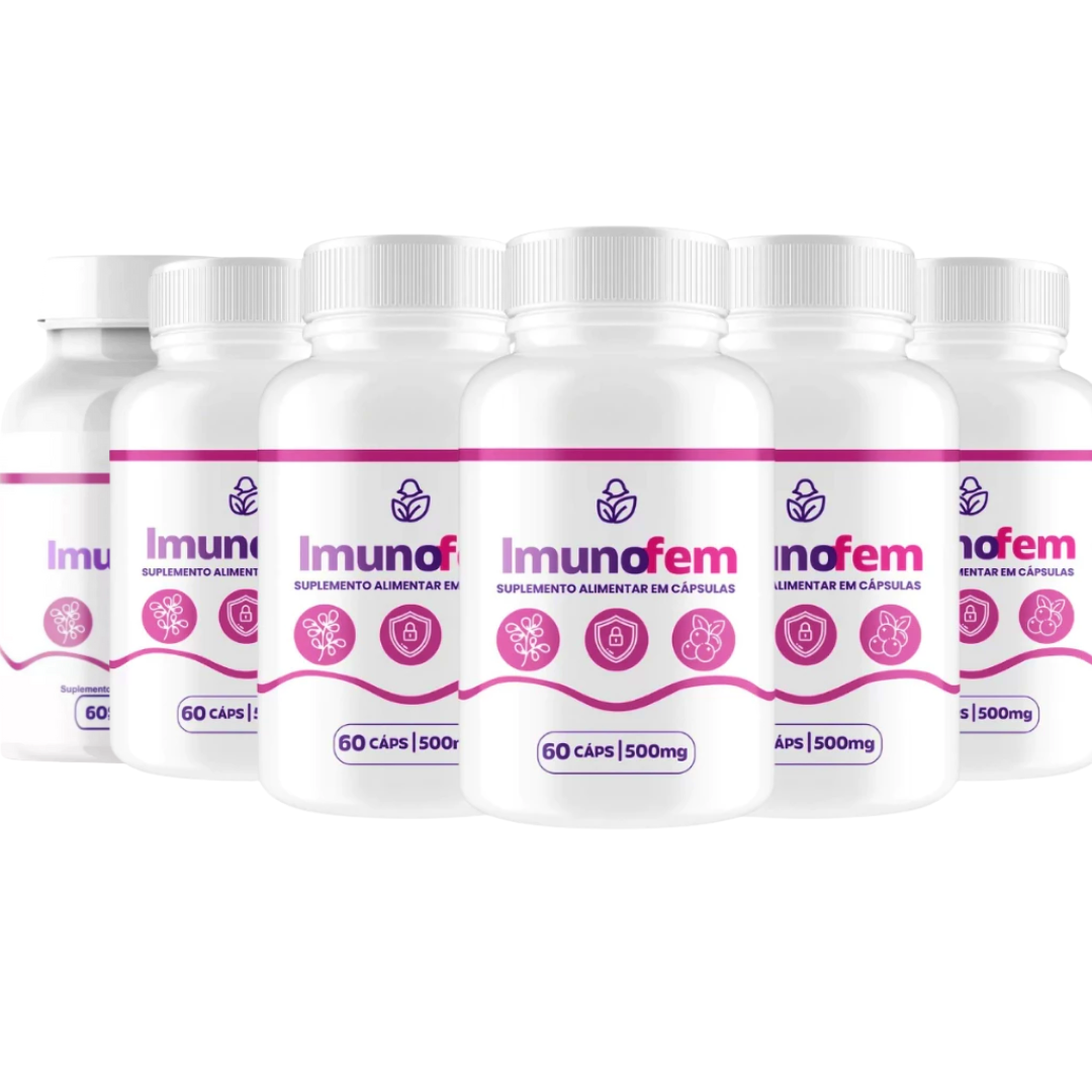 Imunofem – Suplemento para o Bem-Estar Íntimo Feminino + Frete Grátis