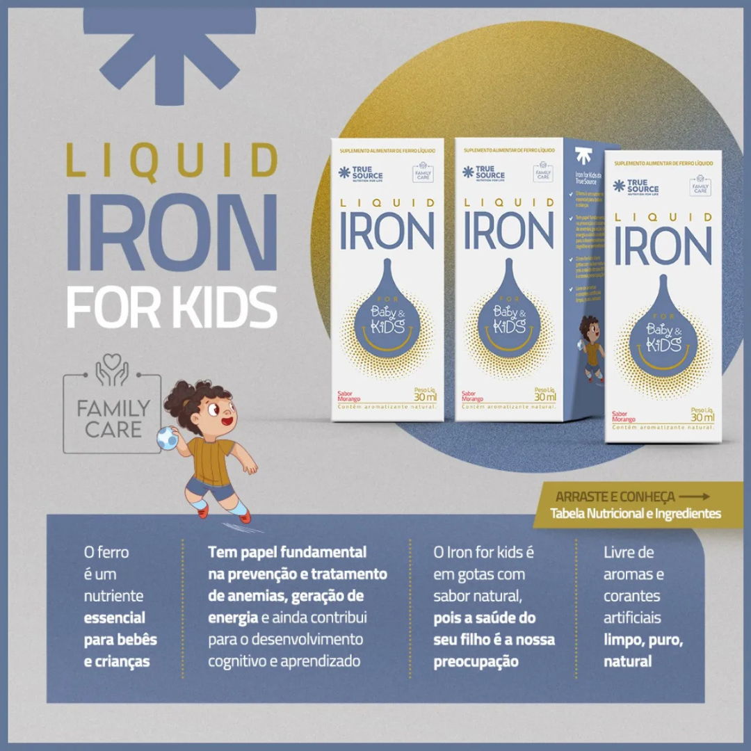Iron Plus Original 30ml - Suplemento Natural para o Bem-Estar + Frete Grátis