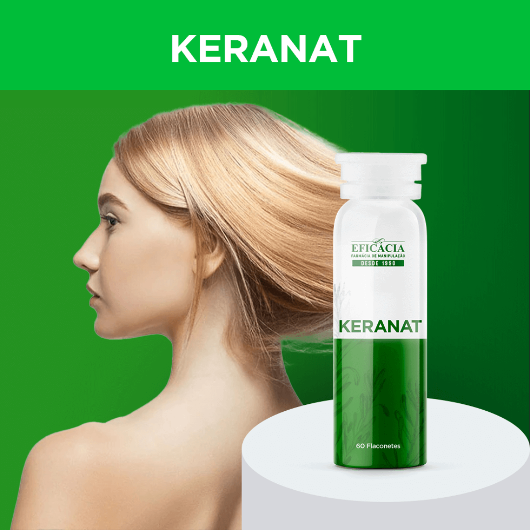 Keranat - Suplemento para crescer cabelo