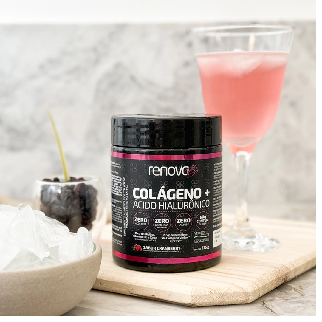 Colágeno Verisol® Renova Be com Ácido Hialurônico + 1 Sérum Facial + 1 Creme Retinol