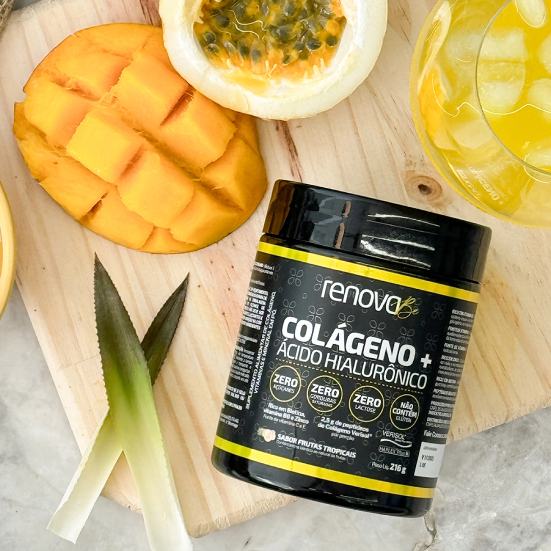 Colágeno Verisol® Renova Be com Ácido Hialurônico + 1 Sérum Facial + 1 Creme Retinol