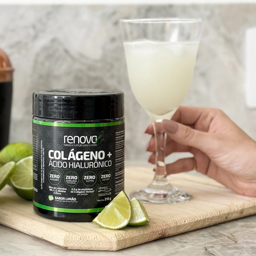 Colágeno Verisol® Renova Be com Ácido Hialurônico + 1 Sérum Facial + 1 Creme Retinol