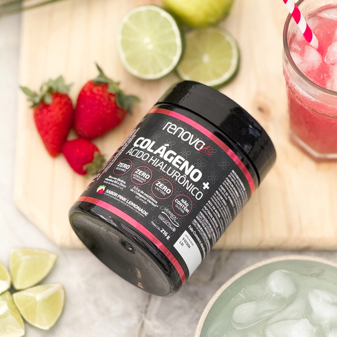 Colágeno Verisol® Renova Be com Ácido Hialurônico + 1 Sérum Facial + 1 Creme Retinol