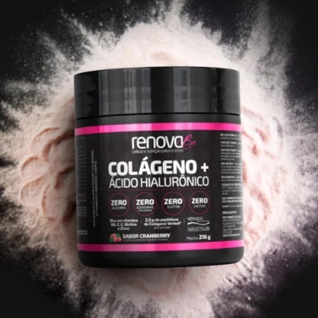 Colágeno Verisol® Renova Be com Ácido Hialurônico + 1 Sérum Facial + 1 Creme Retinol