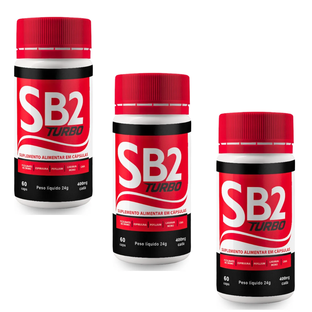 SB2 - Cápsulas - Fórmula Natural com 60 Unidades