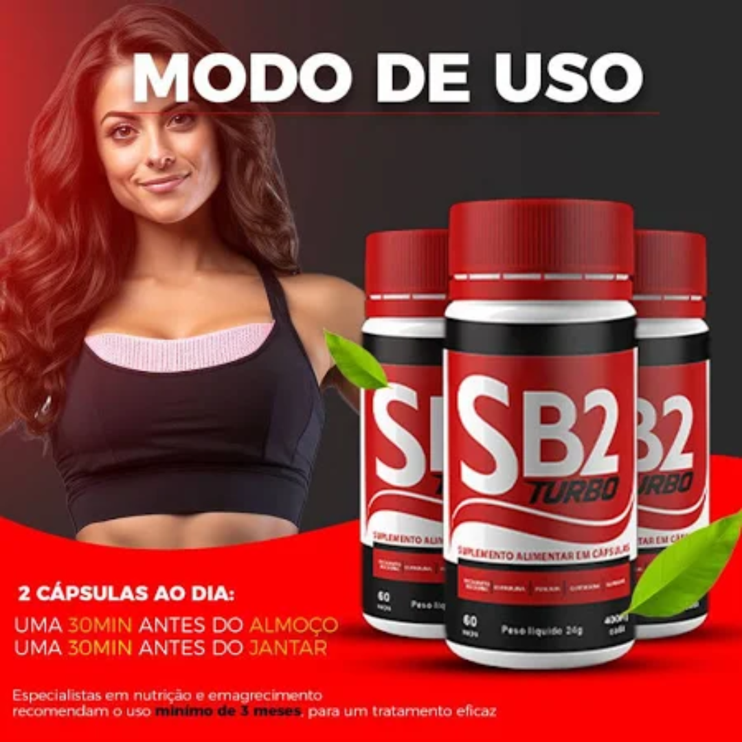 SB2 - Cápsulas - Fórmula Natural com 60 Unidades