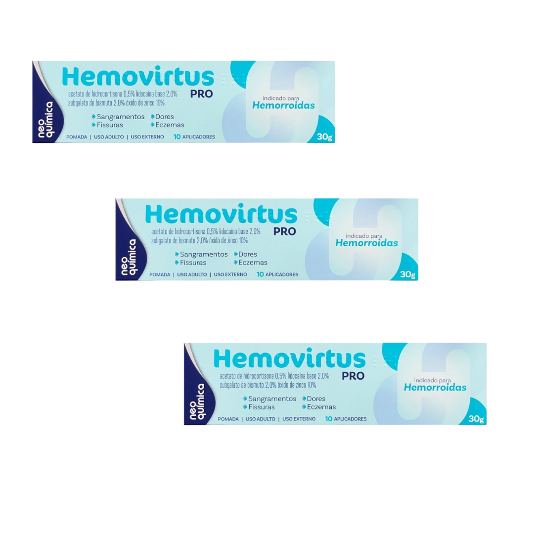 Pomada hemovirtus Pro 30g Neo química