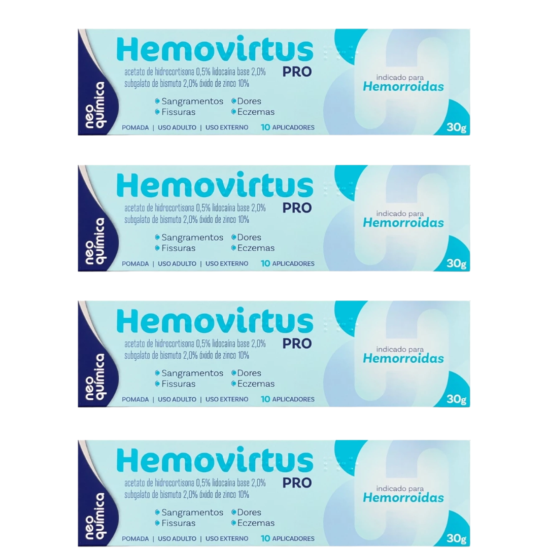 Pomada hemovirtus Pro 30g Neo química