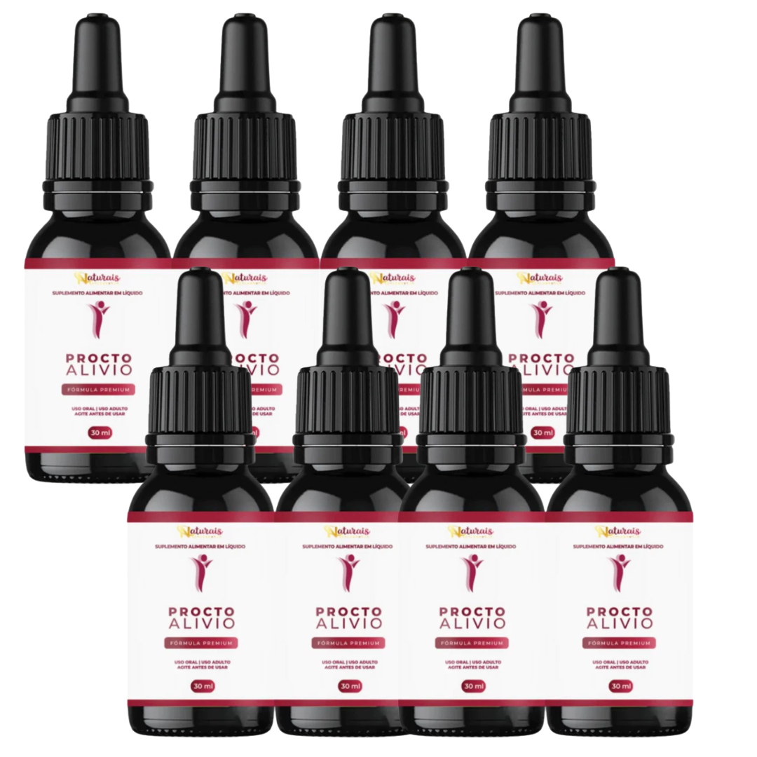 Procto Alívio original com 30 ml em cada frasco