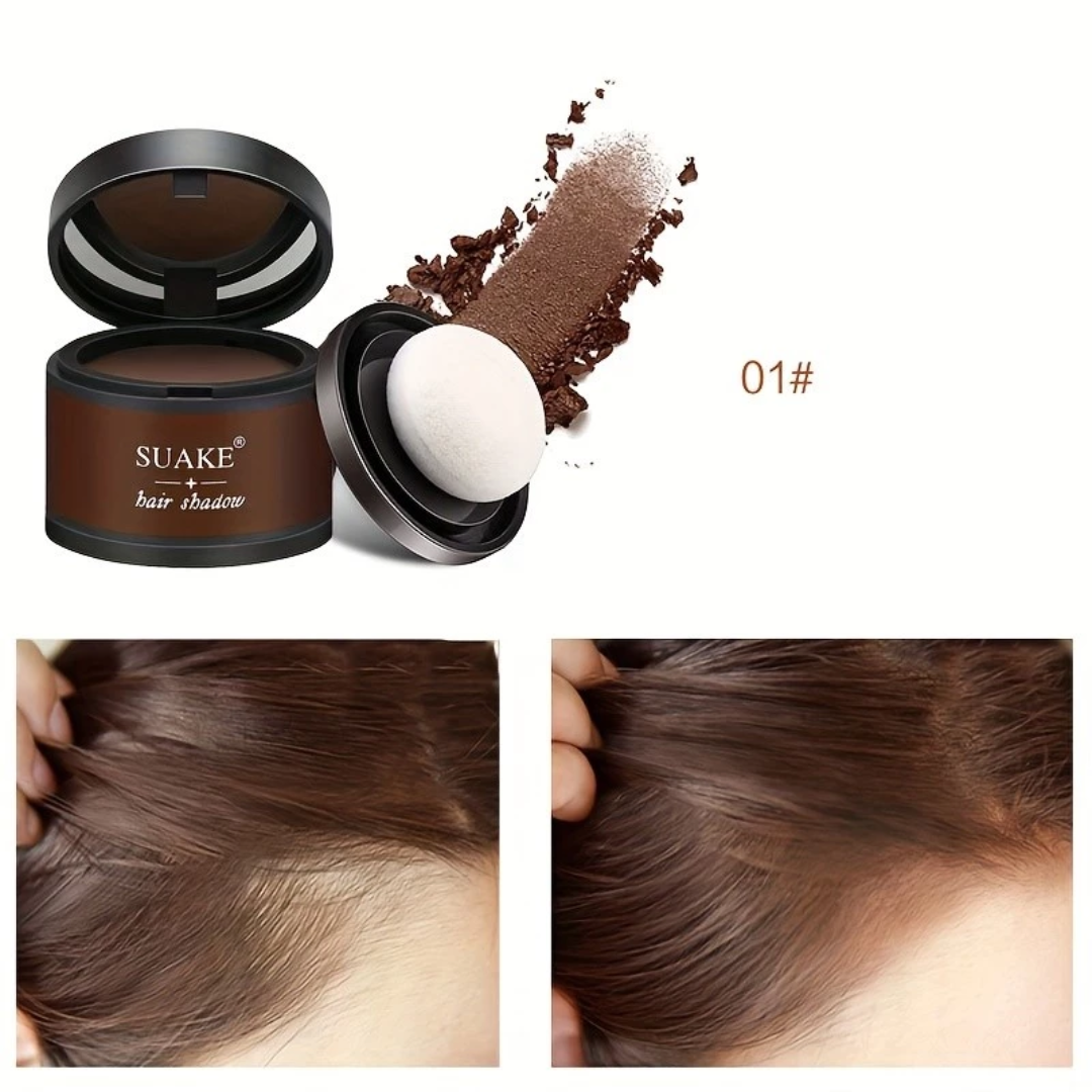 SUAKE HAIR SHADOW Linha Fina Em Pó Sombra Maquiagem Corretivo De Cabelo Cobertura Natural Unissex
