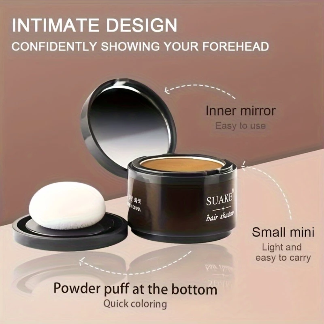 SUAKE HAIR SHADOW Linha Fina Em Pó Sombra Maquiagem Corretivo De Cabelo Cobertura Natural Unissex