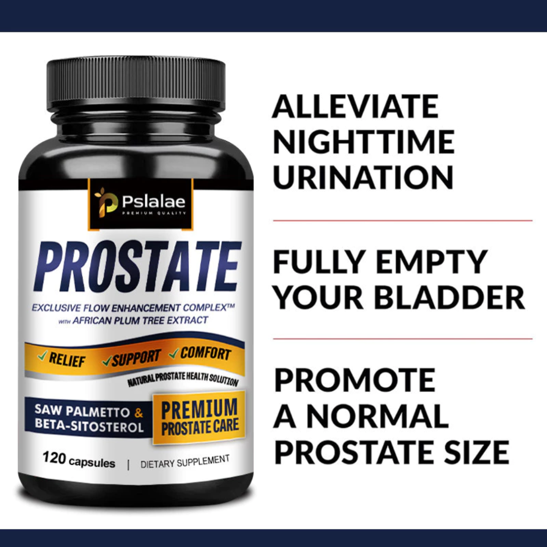 PROSTATE Pslalalae Suporte Da Próstata Com Beta-Sitosterol , Urtiga Ferida E Extratos De Ameixa Africana 120 Cápsulas