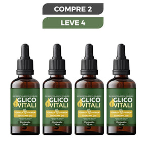 Glico Vitali 30ml - Auxílio No Bem-Estar - Promoção Oficial
