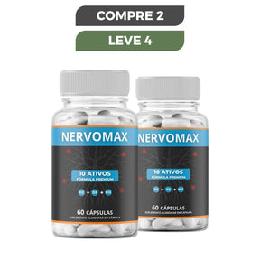 Nervomax Original 60 Cápsulas - Acabe com as Suas Dores + Frete Grátis