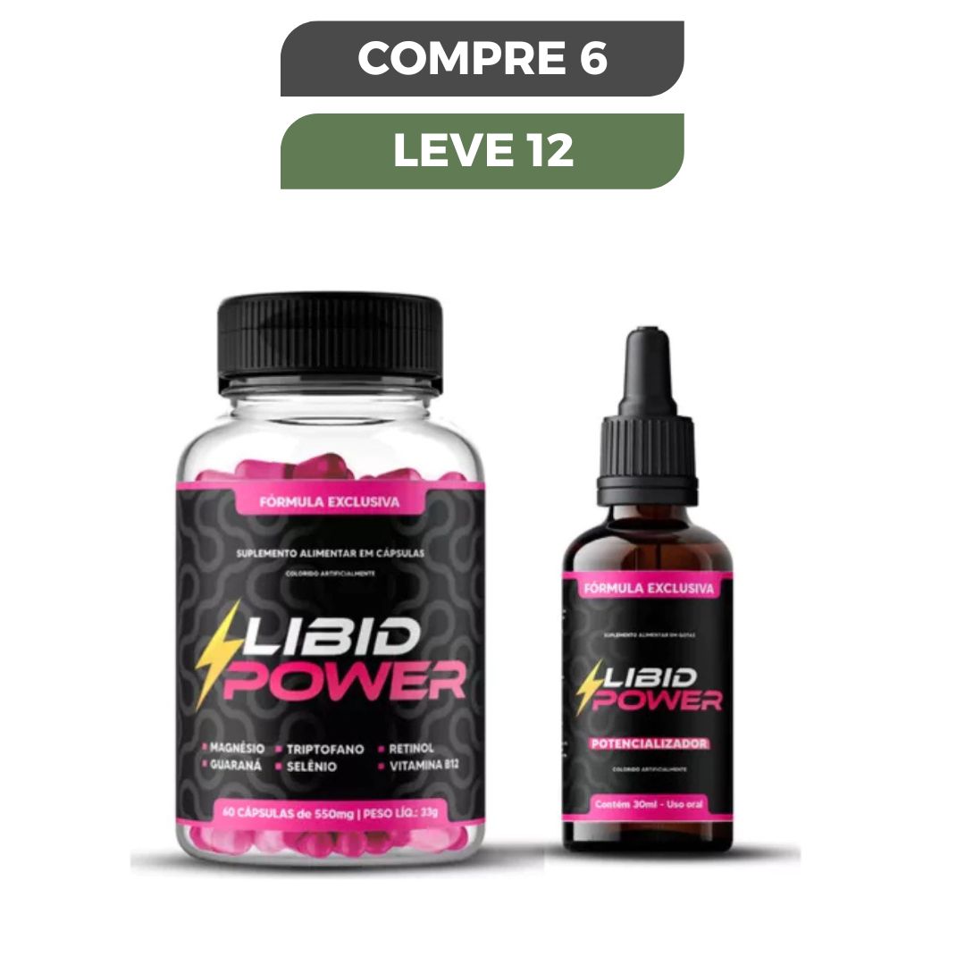 Libid Power - Energia e Vigor Para Mulheres