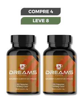 Dreams Coffee Original 60 Cápsulas - Encontre a Clareza Mental + Frete Grátis