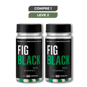 Fig Black Original 60 Cápsulas - Equilíbrio da Saúde Metabólica - Frete Grátis