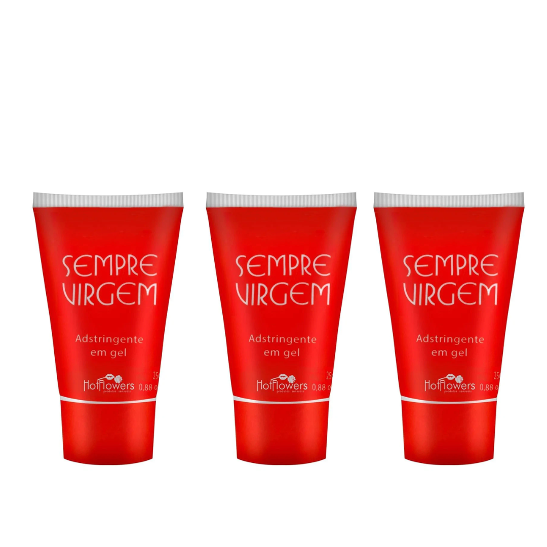 SEMPRE VIRGEM ADSTRINGENTE EM GEL HOT FLOWERS 25G