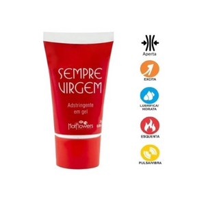 SEMPRE VIRGEM ADSTRINGENTE EM GEL HOT FLOWERS 25G