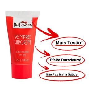 SEMPRE VIRGEM ADSTRINGENTE EM GEL HOT FLOWERS 25G