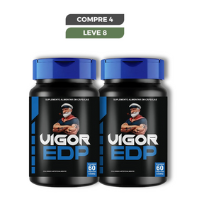 Vigor EDP Original 60 Cápsulas - Desempenho Masculino - Frete Grátis