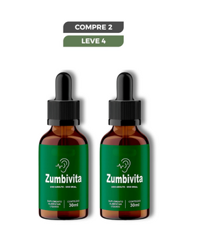 ZumbiVita Original 30ml - Saúde Auditiva e Alívio de Zumbidos - Frete Grátis