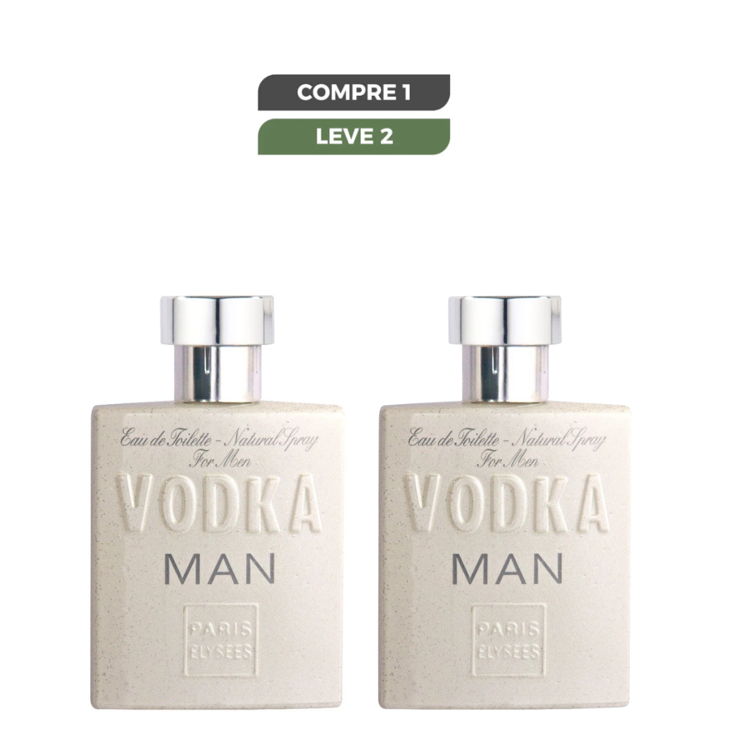 Perfume Masculino Paris Elysees Vodka Man EDT 100ml Elegância e Poder