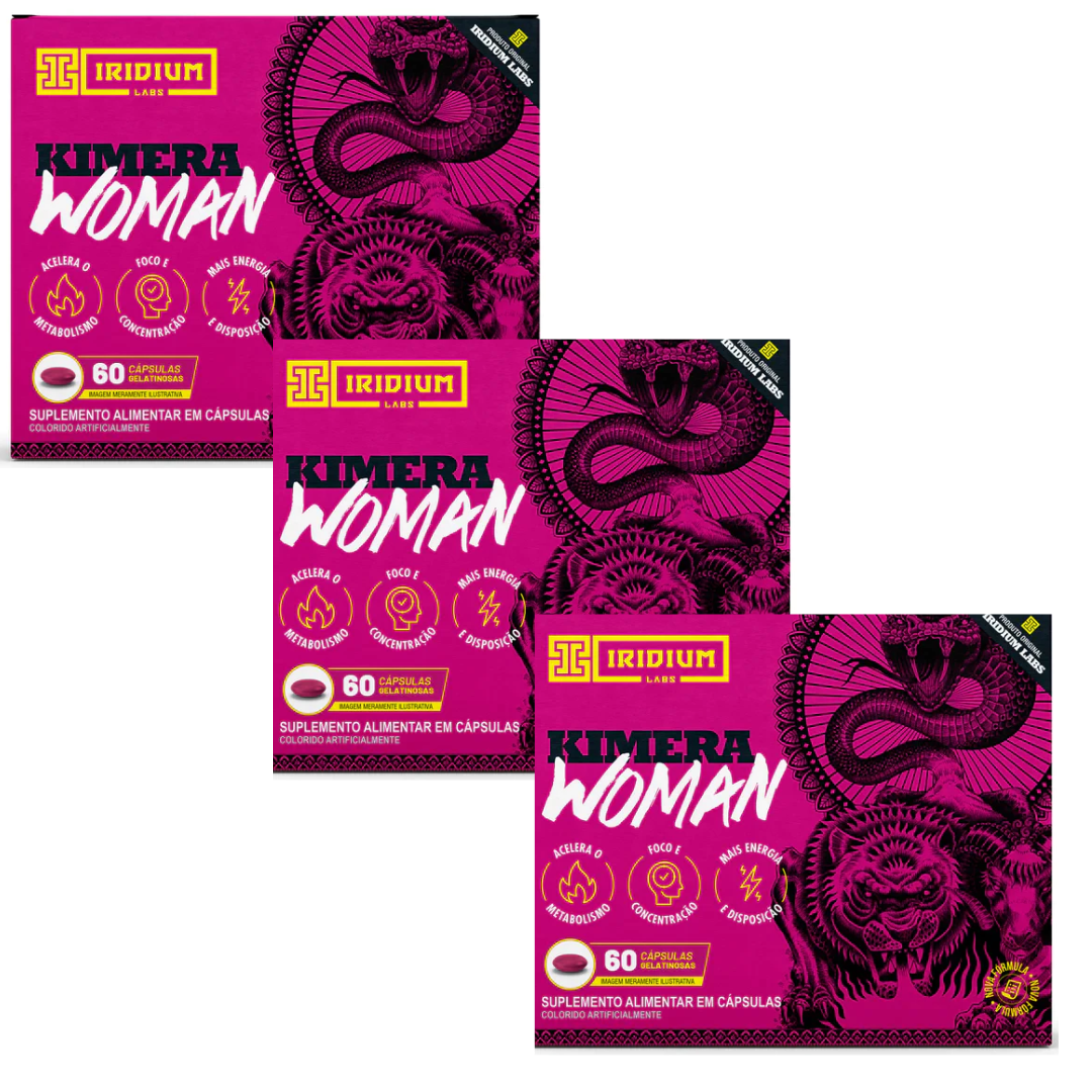 Kimera Woman Termogênico Feminino- 60 comps Iridium Labs