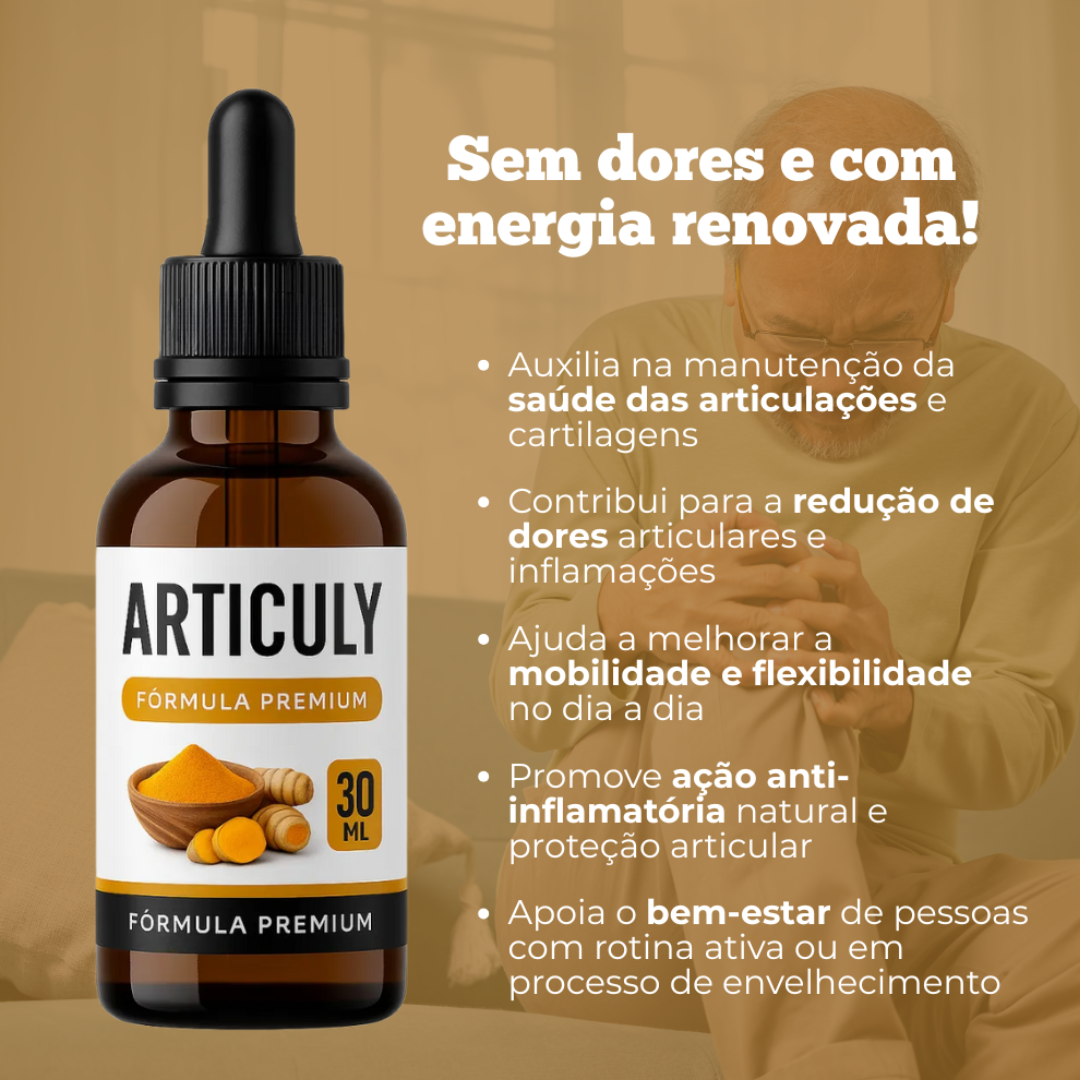 Articuly Original 30ml - Conforto e Bem-Estar para o Seu Dia a Dia + Frete Grátis