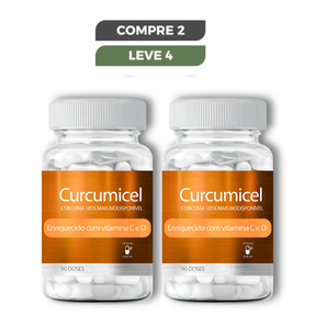 Curcumicel Original 90 Cápsulas - Diga Adeus às Dores e Recupere sua Mobilidade + Frete Grátis