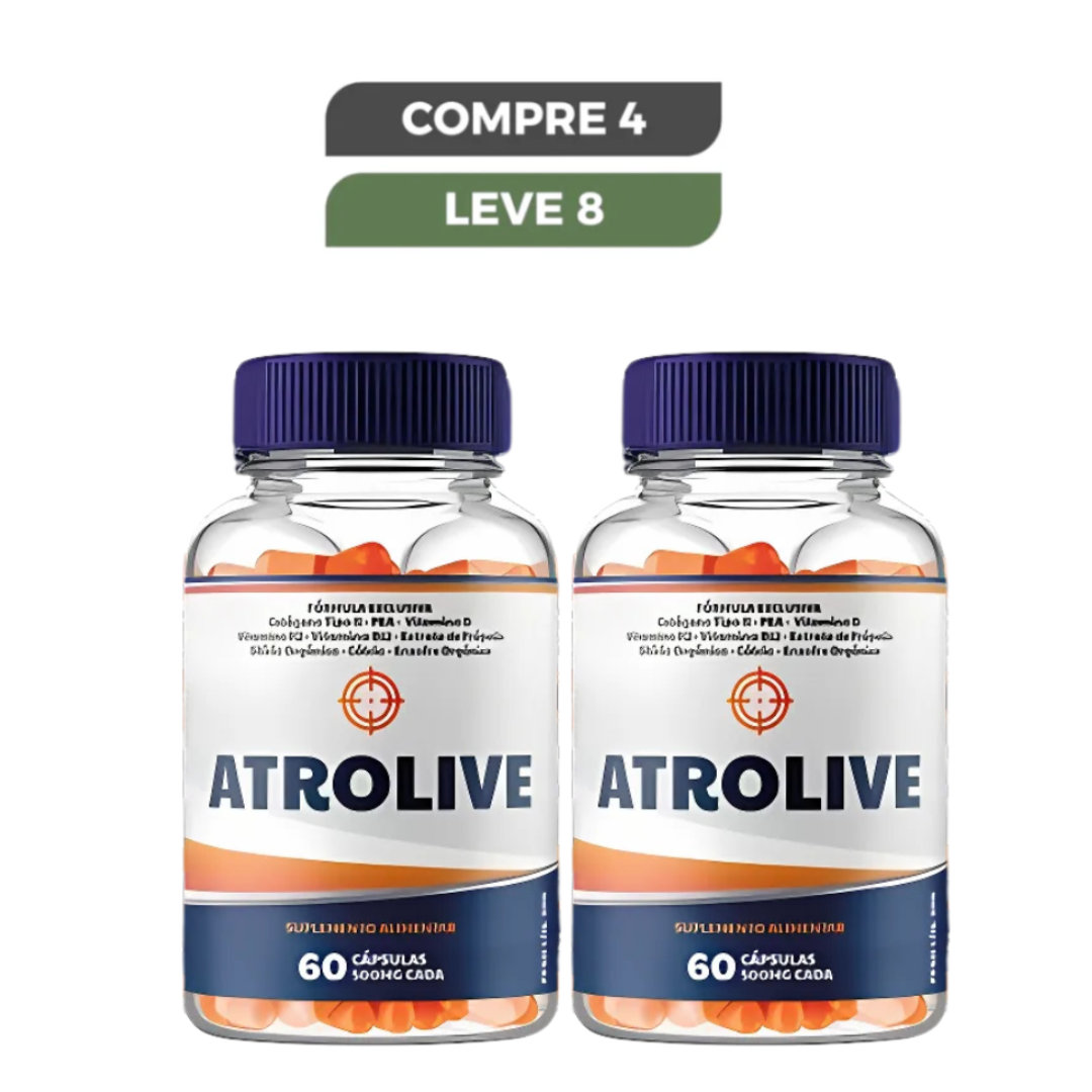 Atrolive Original 60 Cápsulas - Cuidando Das Suas Articulações + Frete Grátis