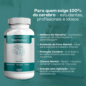 Memorex Original 60 Cápsulas - Encontre a Clareza Mental + Frete Grátis