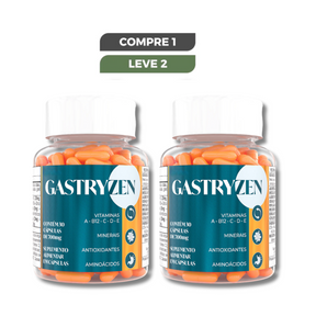 Gastryzen Original 30 Cápsulas - Equilíbrio da Flora Intestinal - Frete Grátis
