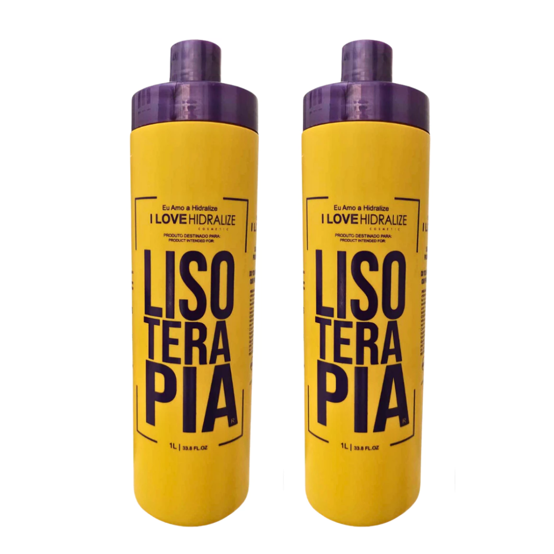 Progressiva Orgânica Sem Formol Lisoterapia - Hidralize 1L - Liso Extremo.