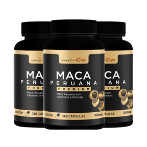 Maca Gold Premium 120 Cápsulas + Frete Grátis