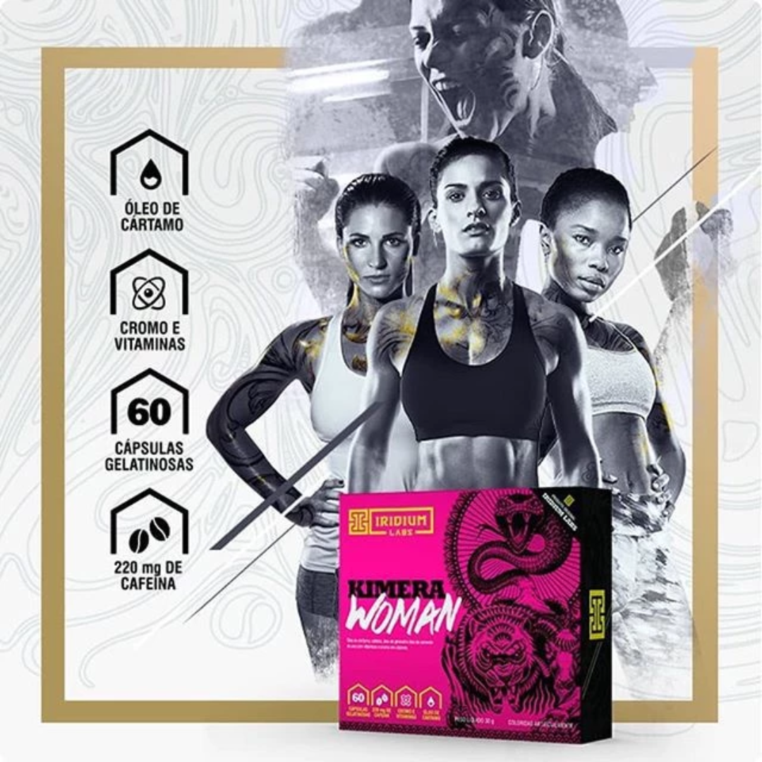 Kimera Woman Termogênico Feminino- 60 comps Iridium Labs