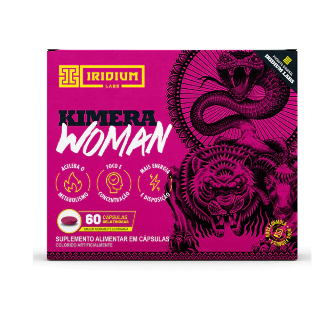 Kimera Woman Termogênico Feminino- 60 comps Iridium Labs