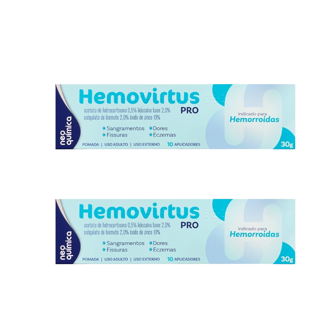 Pomada hemovirtus Pro 30g Neo química