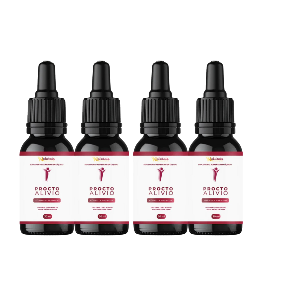 Procto Alívio original com 30 ml em cada frasco