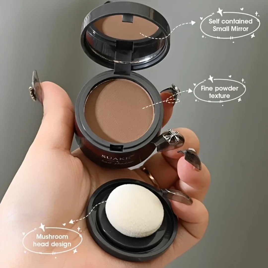 SUAKE HAIR SHADOW Linha Fina Em Pó Sombra Maquiagem Corretivo De Cabelo Cobertura Natural Unissex