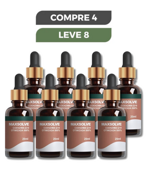 MaxSolve Original 20ml - Energia Celular e Saúde Integral + Frete Grátis