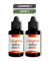 Curcumicel Em Gotas Original 20ml - Diga Adeus às Dores e Recupere sua Mobilidade + Frete Grátis