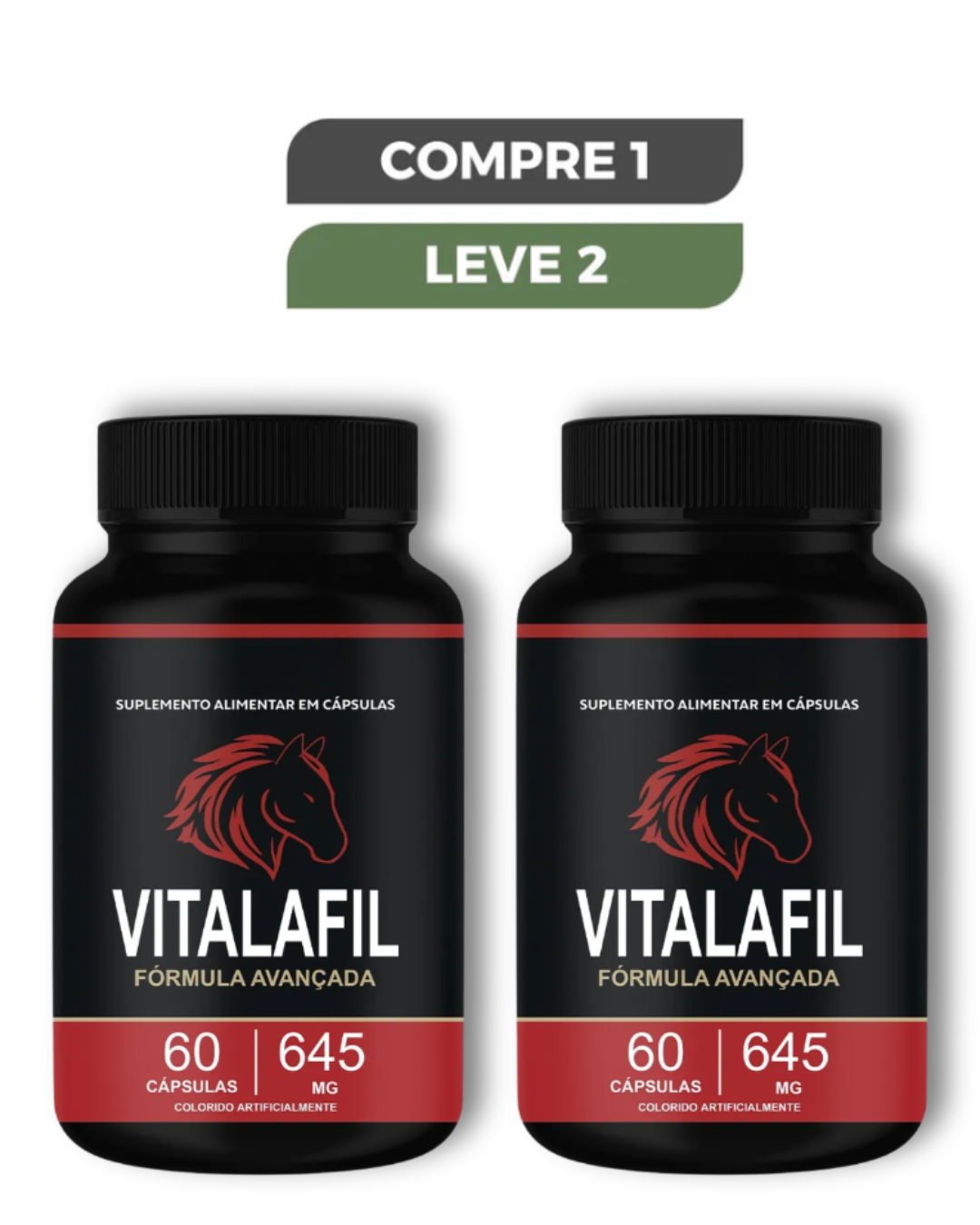 Vitalafil Original 60 Cápsulas - O Melhor Amigo Do Homem + Frete Grátis