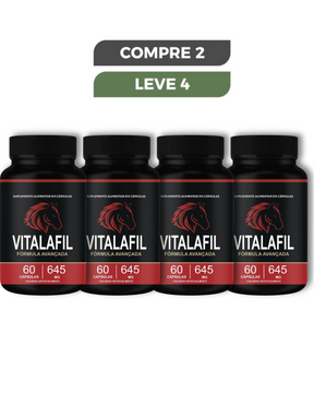 Vitalafil Original 60 Cápsulas - O Melhor Amigo Do Homem + Frete Grátis